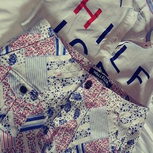 Tommy Hilfager shirt with Wallflower shorts
